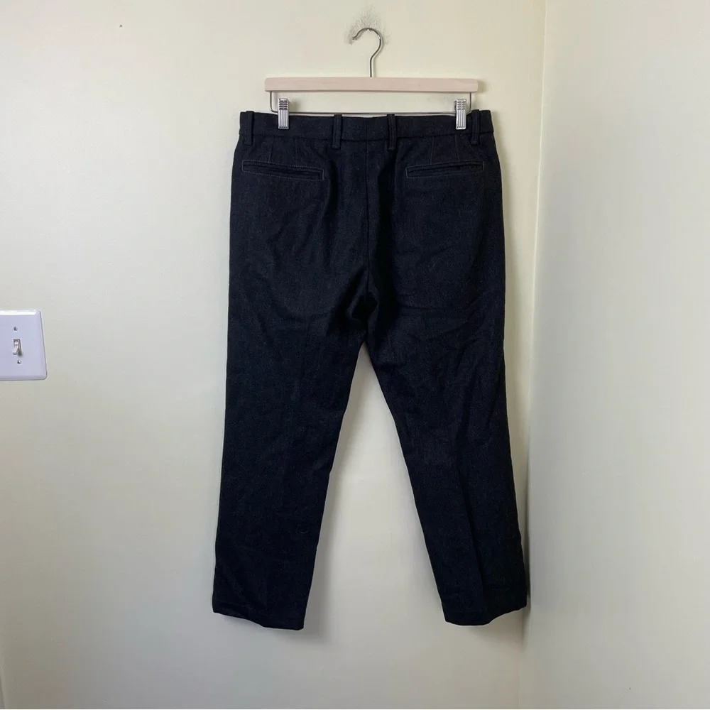 Corneliani Charcoal Gray 100% Wool Trouser Pants SZ IT 50 / US 40